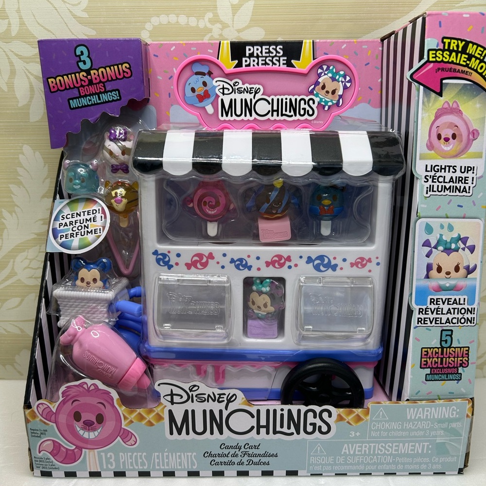 Disney Munchlings Candy Cart